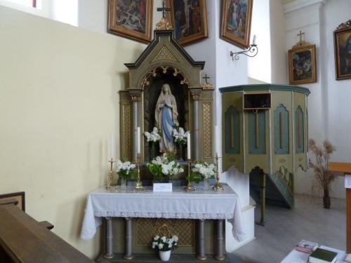 Oltář Panny Marie